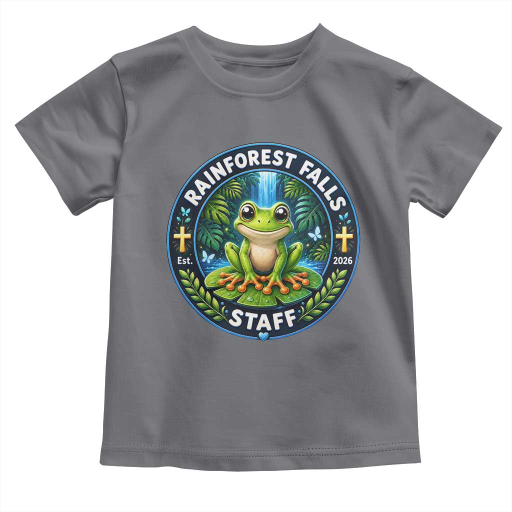 Rainforest Falls Staff Toddler T Shirt VBS 2026 Director Teacher