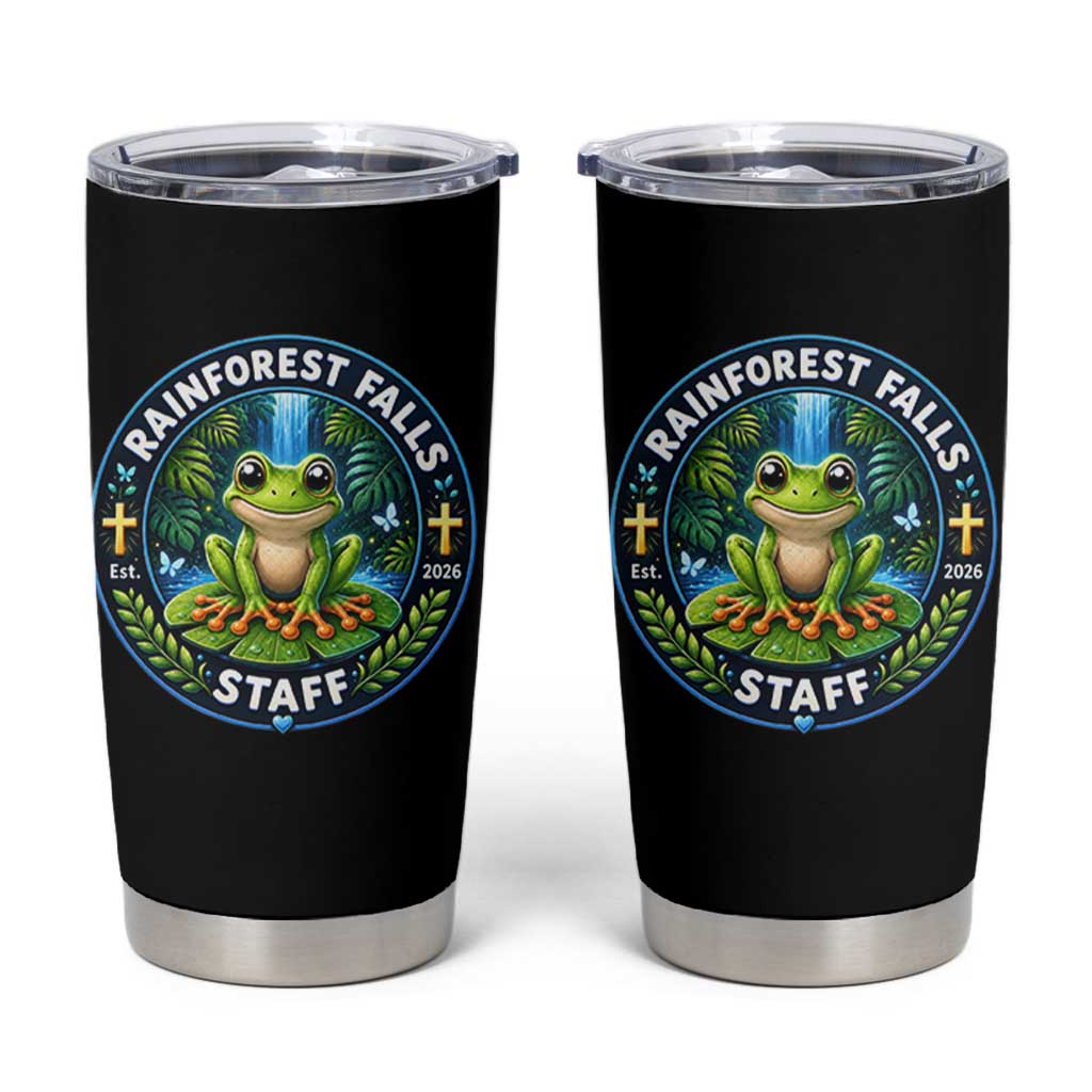 Rainforest Falls Staff Tumbler Cup VBS 2026 Director Teacher