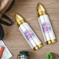 Beach Bum Bullet Tumbler Summer Vacation Beach Lover Surf Wave Vintage Tropical Sunset Aesthetic