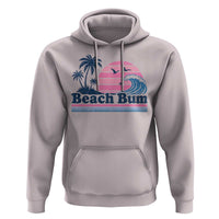Beach Bum Hoodie Retro Summer Vacation Surf Wave Tropical Sunset Aesthetic