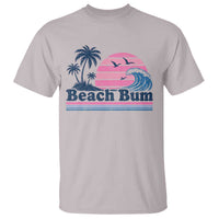 Beach Bum T Shirt Retro Summer Vacation Surf Wave Tropical Sunset Aesthetic
