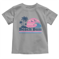 Beach Bum Toddler T Shirt Retro Summer Vacation Surf Wave Tropical Sunset Aesthetic