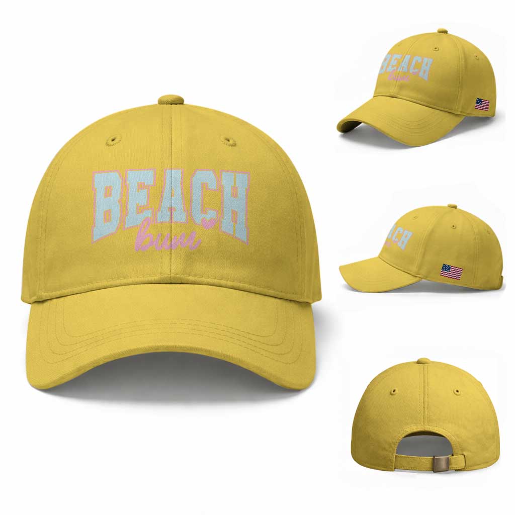 Beach Bum Baseball Cap Summer Vacation Beach Lovers