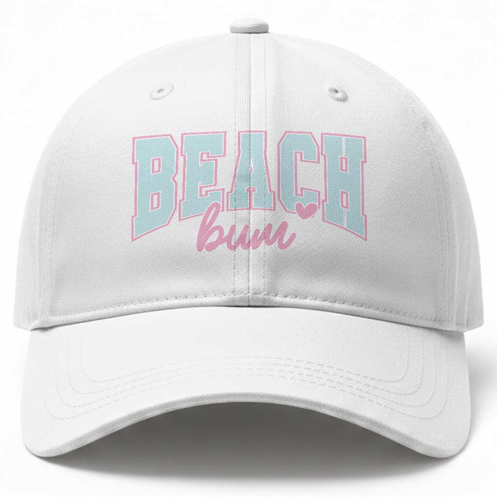 Beach Bum Baseball Cap Summer Vacation Beach Lovers