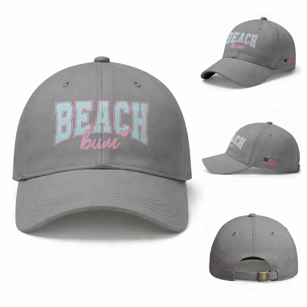 Beach Bum Baseball Cap Summer Vacation Beach Lovers