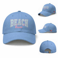 Beach Bum Baseball Cap Summer Vacation Beach Lovers