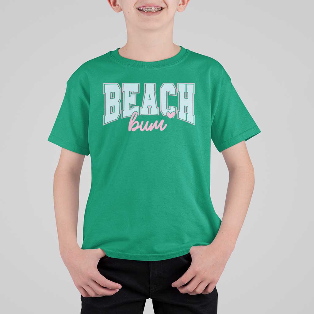 Beach Bum T Shirt For Kid Summer Vacation Beach Lovers