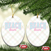 Beach Bum Ceramic Ornament Summer Vacation Beach Lovers
