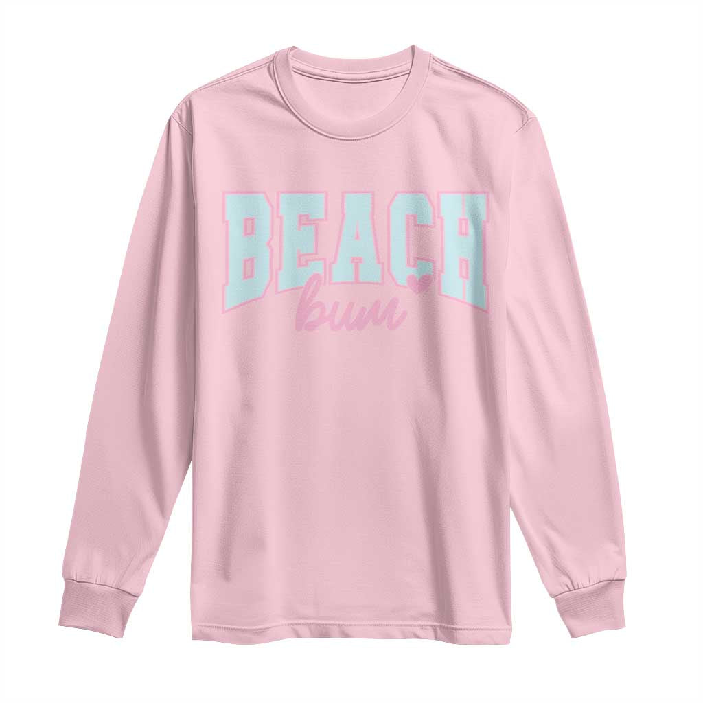 Beach Bum Long Sleeve Shirt Summer Vacation Beach Lovers