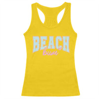 Beach Bum Racerback Tank Top Summer Vacation Beach Lovers