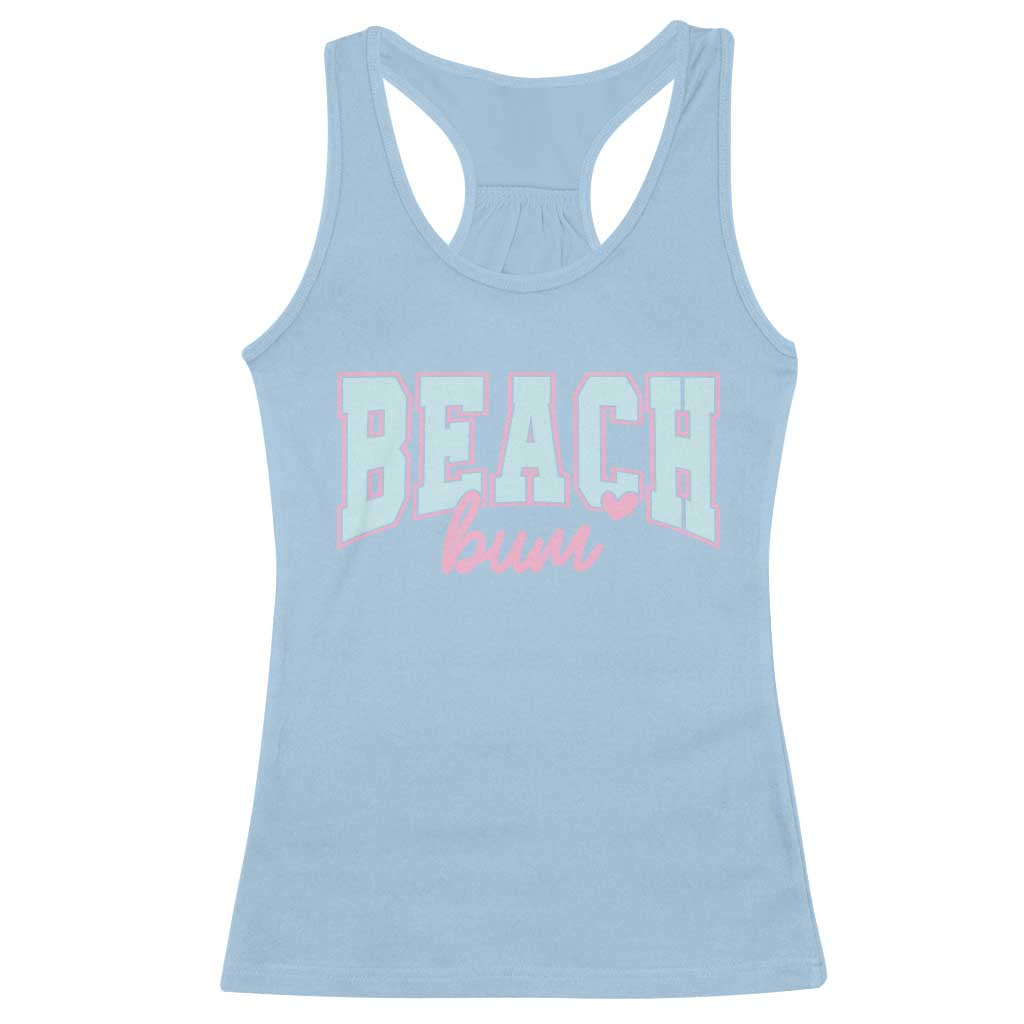 Beach Bum Racerback Tank Top Summer Vacation Beach Lovers