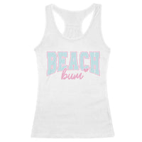 Beach Bum Racerback Tank Top Summer Vacation Beach Lovers
