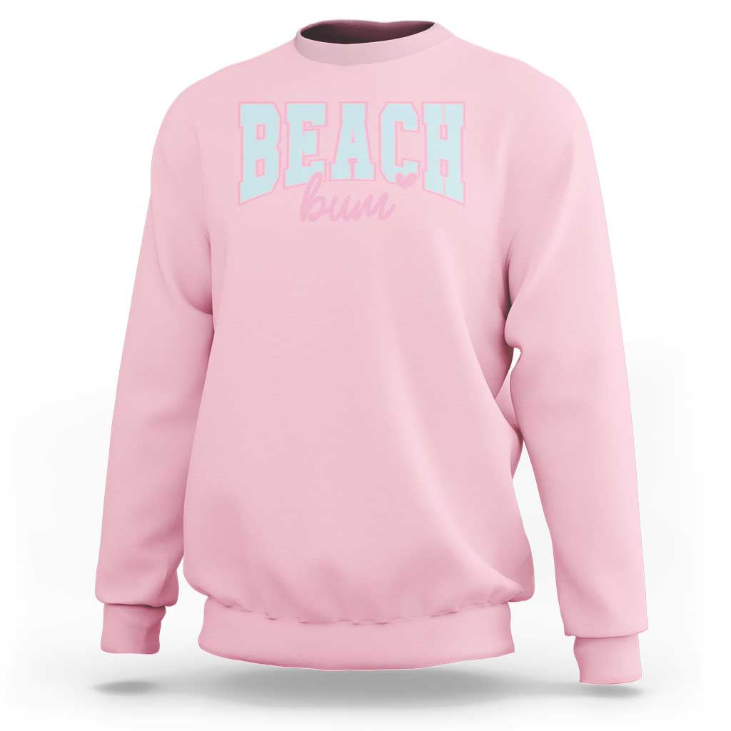 Beach Bum Sweatshirt Summer Vacation Beach Lovers