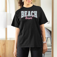 Beach Bum T Shirt For Women Summer Vacation Beach Lovers