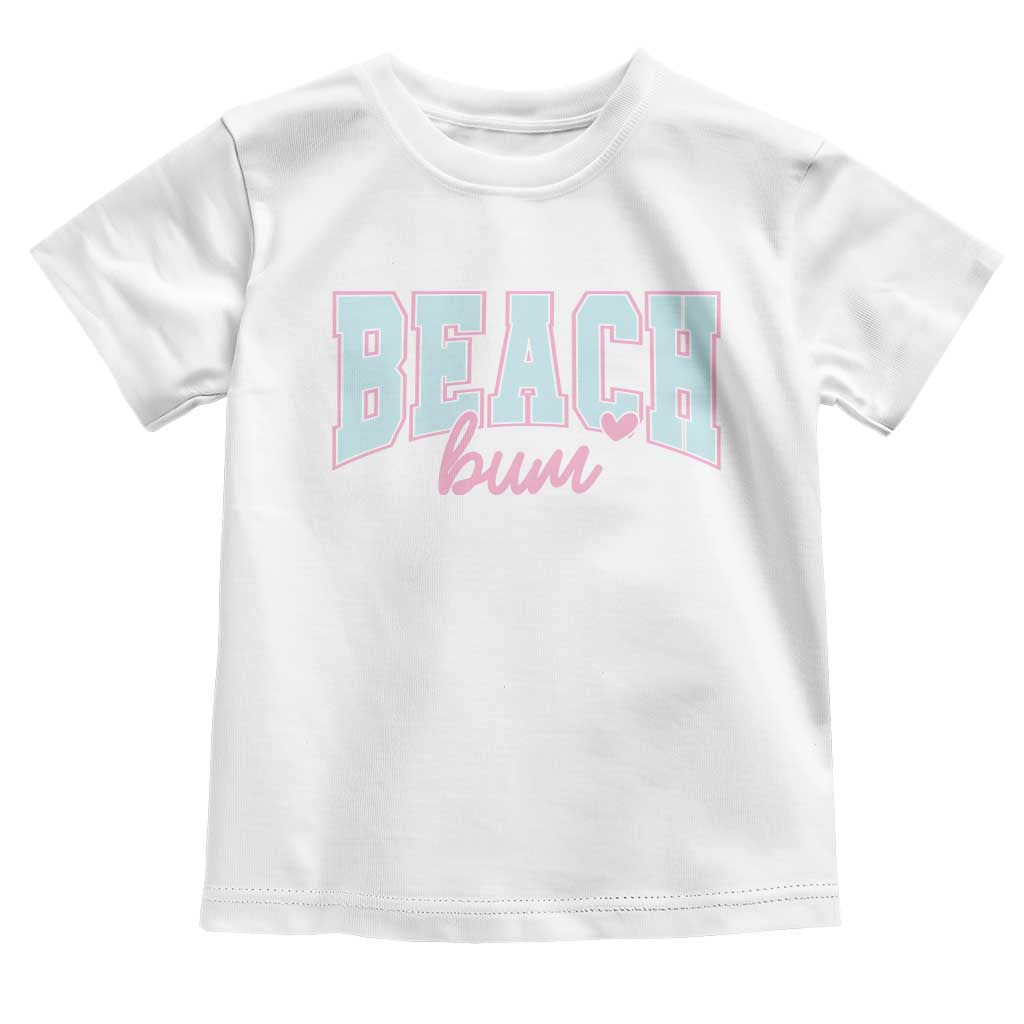 Beach Bum Toddler T Shirt Summer Vacation Beach Lovers