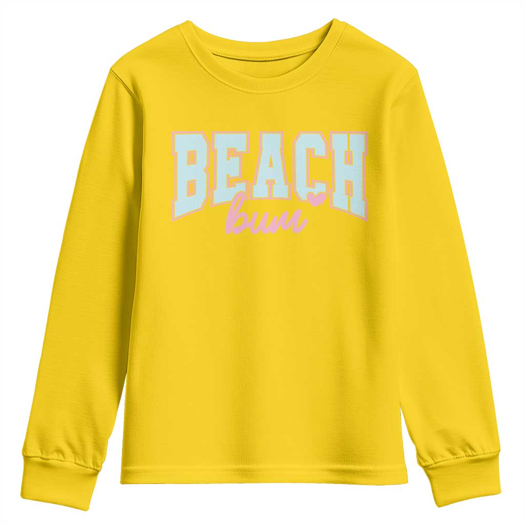 Beach Bum Youth Sweatshirt Summer Vacation Beach Lovers