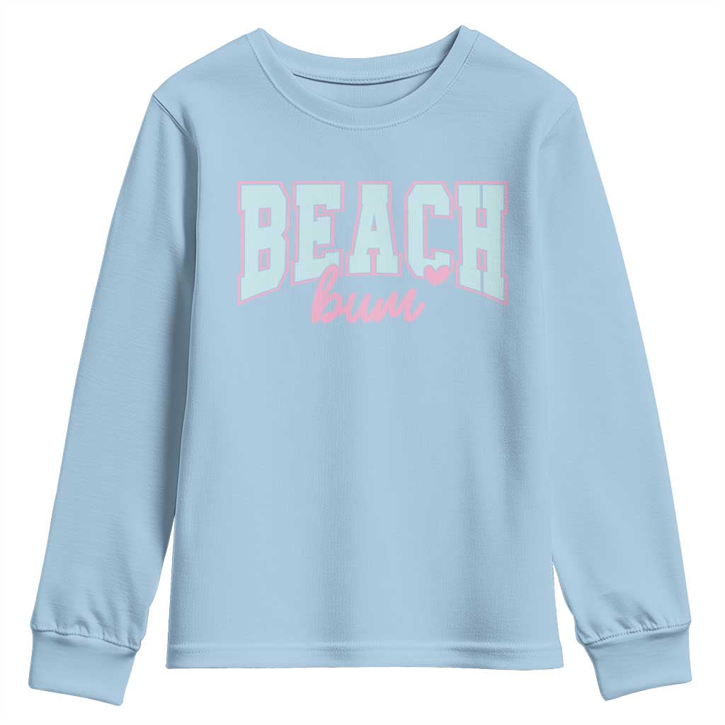 Beach Bum Youth Sweatshirt Summer Vacation Beach Lovers