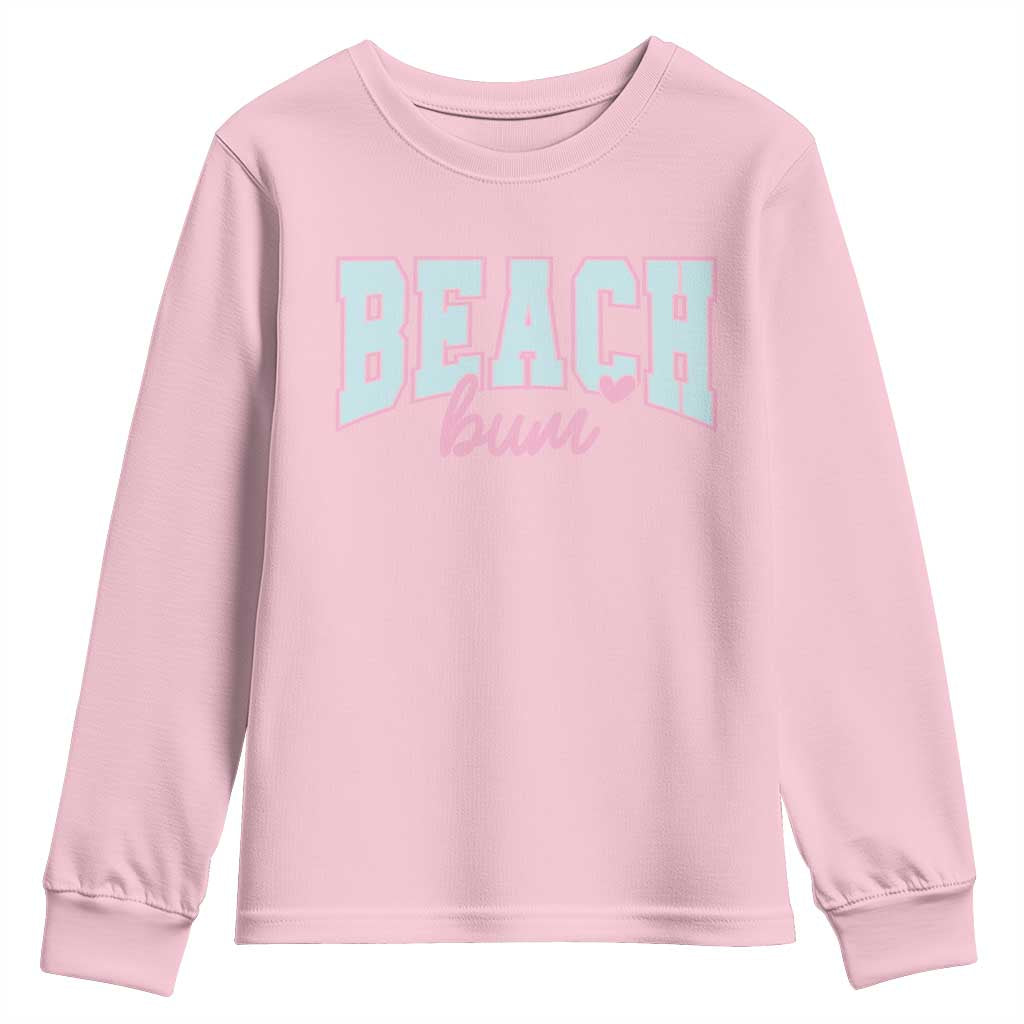 Beach Bum Youth Sweatshirt Summer Vacation Beach Lovers