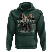 Vintage Yosemite National Park Hoodie Retro Bear Nature Wildlife Forest