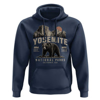 Vintage Yosemite National Park Hoodie Retro Bear Nature Wildlife Forest