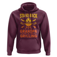 Grandpa Is Grilling Hoodie Funny Fathers Day BBQ