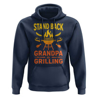 Grandpa Is Grilling Hoodie Funny Fathers Day BBQ