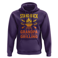 Grandpa Is Grilling Hoodie Funny Fathers Day BBQ