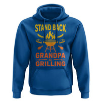 Grandpa Is Grilling Hoodie Funny Fathers Day BBQ
