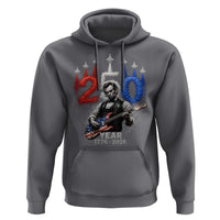 Vintage Abraham Lincoln Abe Lincoln Playing Guitar 250 Years Hoodie 1776 2026 Humor Patriotic