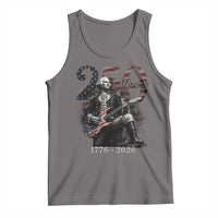 Vintage George Washington Playing Guitar 250 Years Tank Top 1776 2026 Humor Patriotic USA Flag