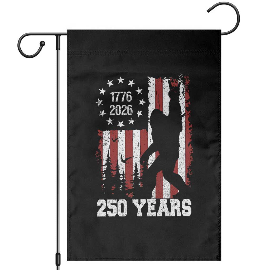 Vintage Bigfoot USA 250th Anniversary Garden Flag 250 Years Of Freedom US Flag Independence Day 4th July Patriotic