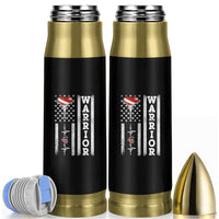 Cool Heart Surgery Warrior Bullet Tumbler Coronary Bypass Artery Open Heart Surgery Heartbeat American Flag