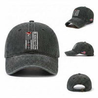 Cool Heart Surgery Warrior Washed Cotton Baseball Cap Coronary Bypass Artery Open Heart Surgery Heartbeat American Flag