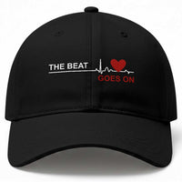 Cool Heart Surgery Survivor Baseball Cap Heart Attack Surgery The Beat Goes On Rehab Recover