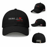 Cool Heart Surgery Survivor Baseball Cap Heart Attack Surgery The Beat Goes On Rehab Recover