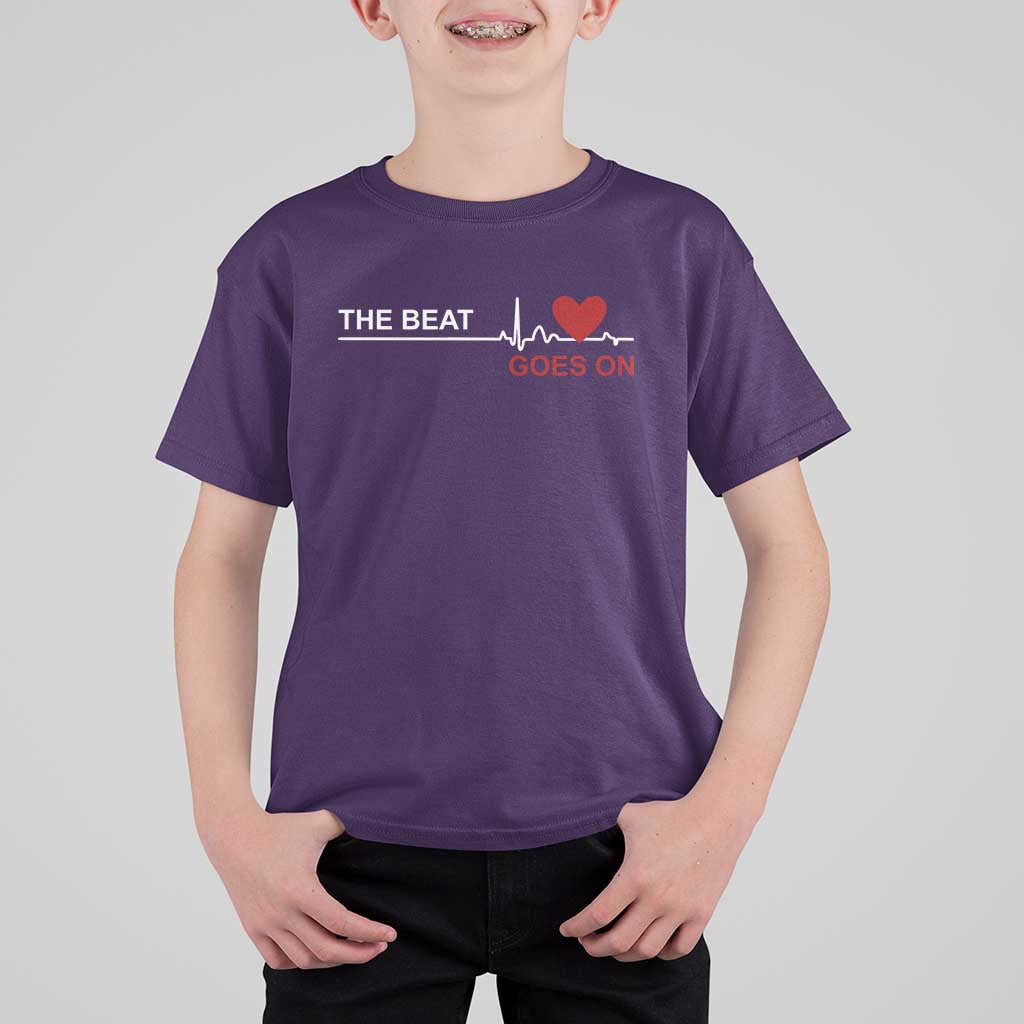 Cool Heart Surgery Survivor T Shirt For Kid Heart Attack Surgery The Beat Goes On Rehab Recover