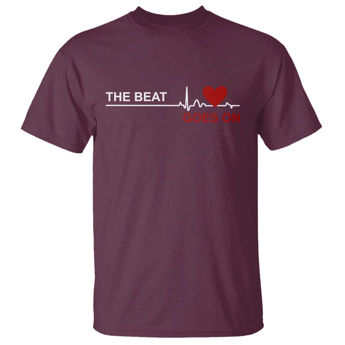 Cool Heart Surgery Survivor T Shirt Heart Attack Surgery The Beat Goes On Rehab Recover