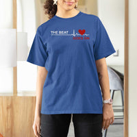 Cool Heart Surgery Survivor T Shirt For Women Heart Attack Surgery The Beat Goes On Rehab Recover