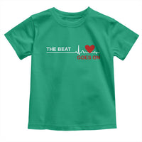 Cool Heart Surgery Survivor Toddler T Shirt Heart Attack Surgery The Beat Goes On Rehab Recover