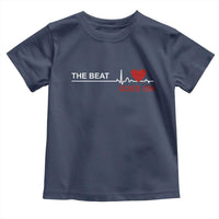 Cool Heart Surgery Survivor Toddler T Shirt Heart Attack Surgery The Beat Goes On Rehab Recover