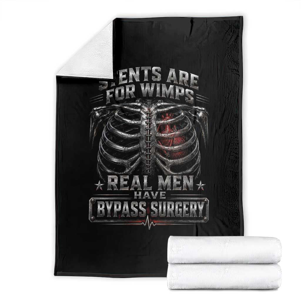 Heart Surgery Survivor Throw Blanket After Surgery Recovery Bypass