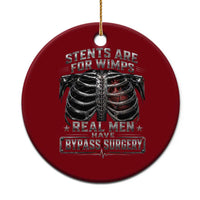 Heart Surgery Survivor Ceramic Ornament After Surgery Recovery Bypass