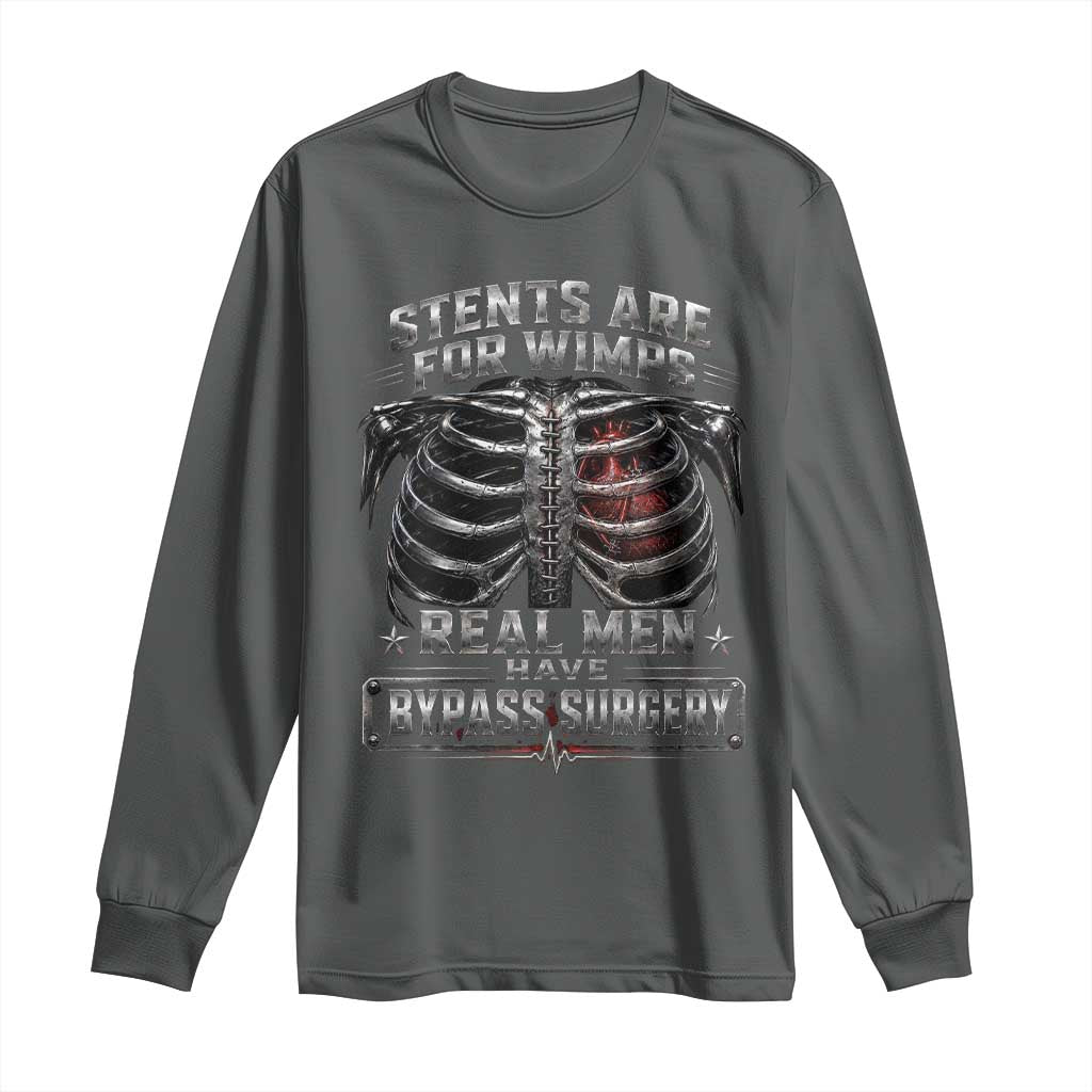 Heart Surgery Survivor Long Sleeve Shirt After Surgery Recovery Bypass