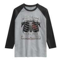 Heart Surgery Survivor Raglan Shirt After Surgery Recovery Bypass