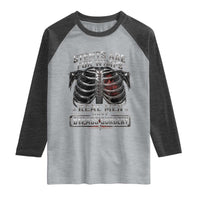 Heart Surgery Survivor Raglan Shirt After Surgery Recovery Bypass