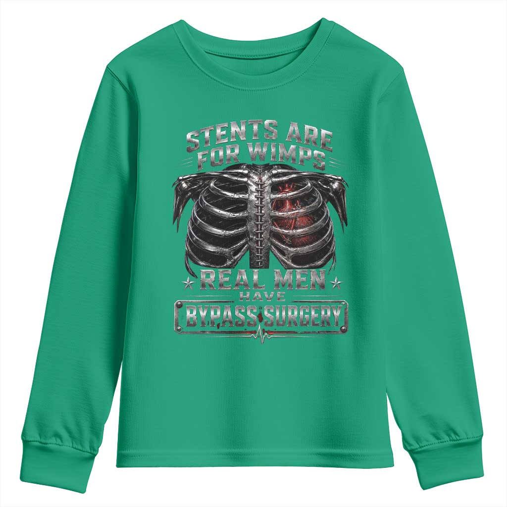 Heart Surgery Survivor Youth Sweatshirt After Surgery Recovery Bypass