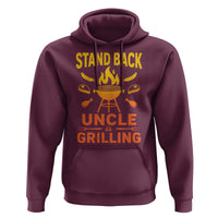 Stand Back Uncle Is Grilling Hoodie Funny Fathers Day BBQ