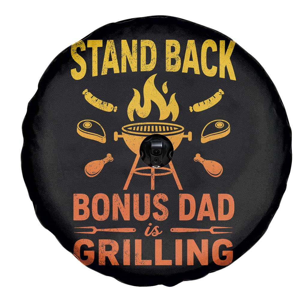 Funny Grilling Bonus Dad Spare Tire Cover BBQ Stepdad Grill Masters Sarcastic