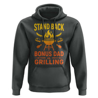 Funny Grilling Bonus Dad Hoodie BBQ Stepdad Grill Masters Sarcastic