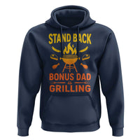 Funny Grilling Bonus Dad Hoodie BBQ Stepdad Grill Masters Sarcastic